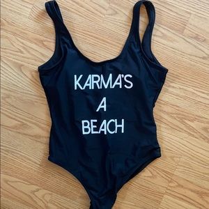 one piece bathing suit